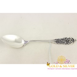 Серебряная чайная ложка 6049